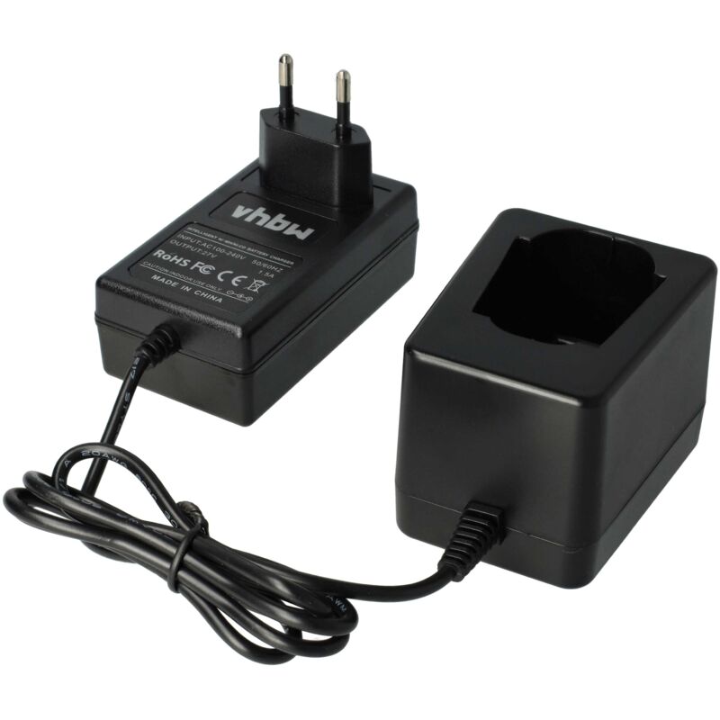 foto del prodotto caricabatterie compatibile con metabo bst18, bs 15.6 plus, bst 15.6, bs 12 sp, bsp9.6, bst 15.6 plus, bsp18 batterie ni-cd, nimh di attrezzi - vhbw