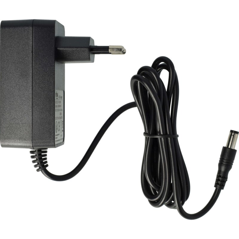 foto del prodotto caricabatterie compatibile con tefal x-plorer 80 rg7765wh robot aspirapolvere - vhbw