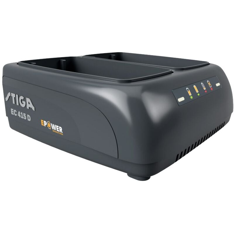 foto del prodotto caricabatterie doppio stiga ec 415 d