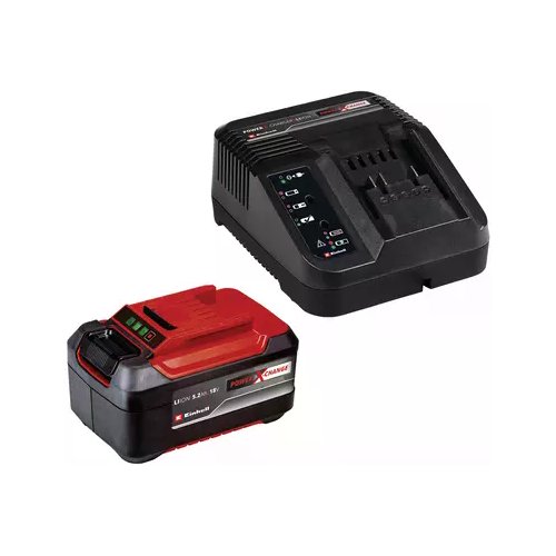 foto del prodotto caricabatterie einhell 4512147 pxc kit con batteria 18v 5,2 ah