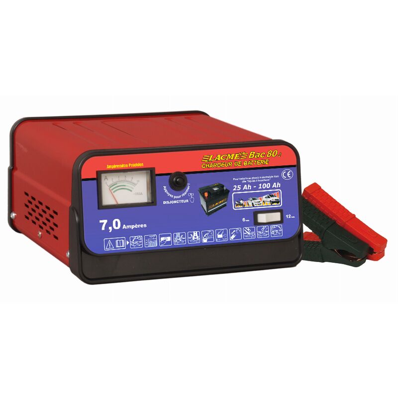 foto del prodotto caricabatterie lacme bac 80 501500