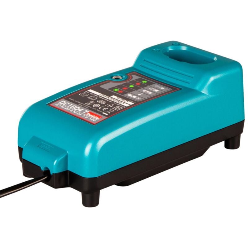 foto del prodotto caricabatterie makita dc1804, ni mh, 7,2 18 v ni mh 7,2v 14,4 v dc1804