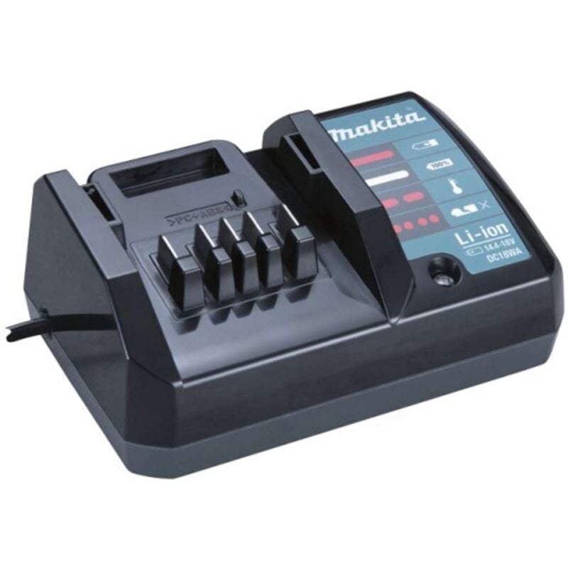 foto del prodotto caricabatterie makita dc18wa 14,4v 18v