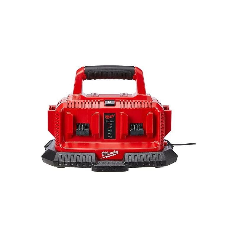 foto del prodotto caricabatterie milwaukee a 6 porte m1418 c6