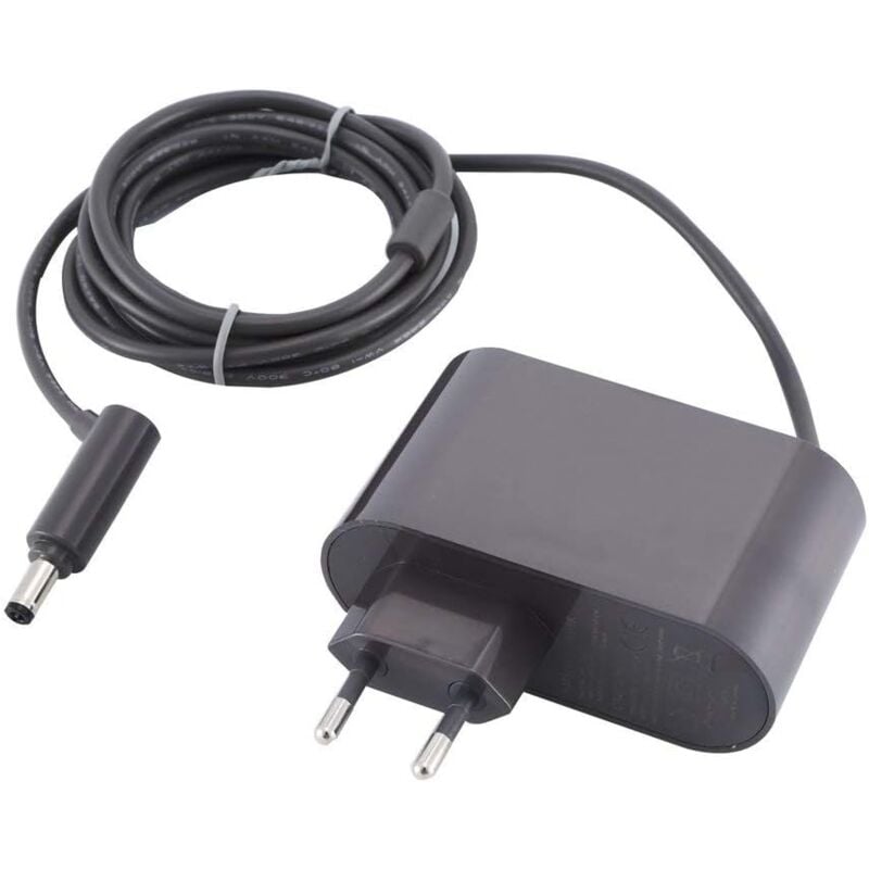 foto del prodotto caricabatterie per aspirapolvere dyson v6 v7 v8 sv03 sv04 sv05 sv06 sv07, adattatore di alimentazione da 26,1 v per aspirapolvere dyson applicabile