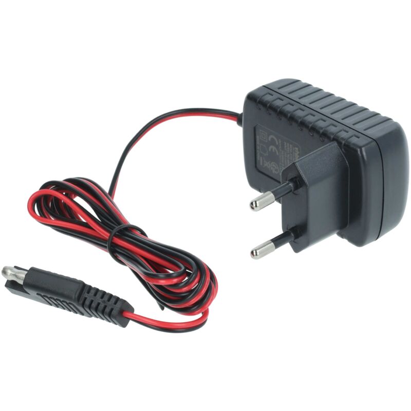 foto del prodotto caricabatterie per batterie per avviamento compatibile con john deere rasaerba, 12 v 0,1 a, 2m - vhbw