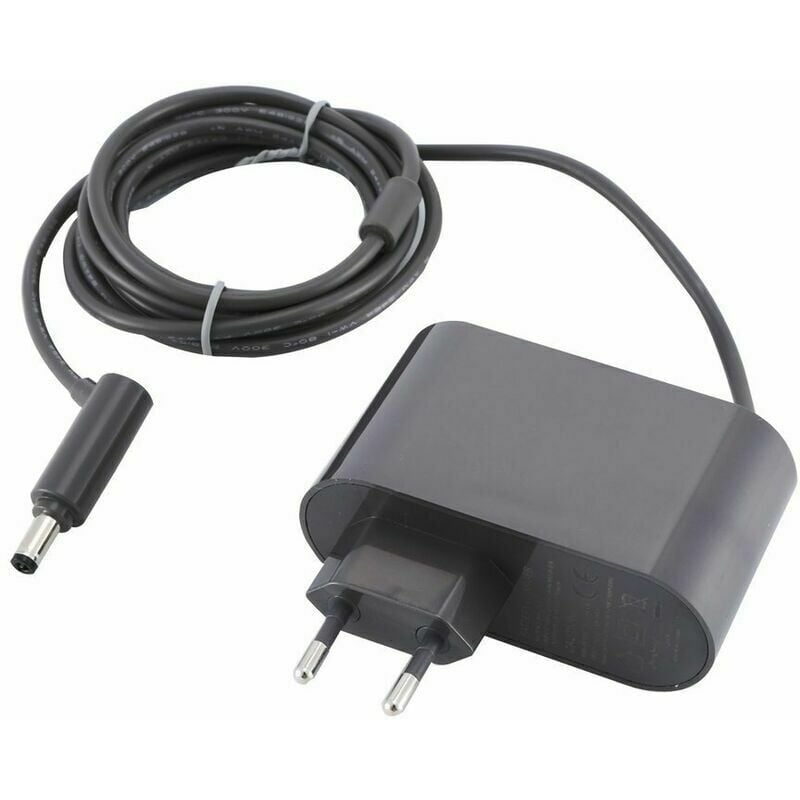 foto del prodotto caricabatterie per dyson v6 v7 v8 dc58 dc59 dc61 dc62 sv03 sv04 sv05 sv06 sv07, adattatori ca eur, ingresso 100-240 v, uscita 26,1 v,