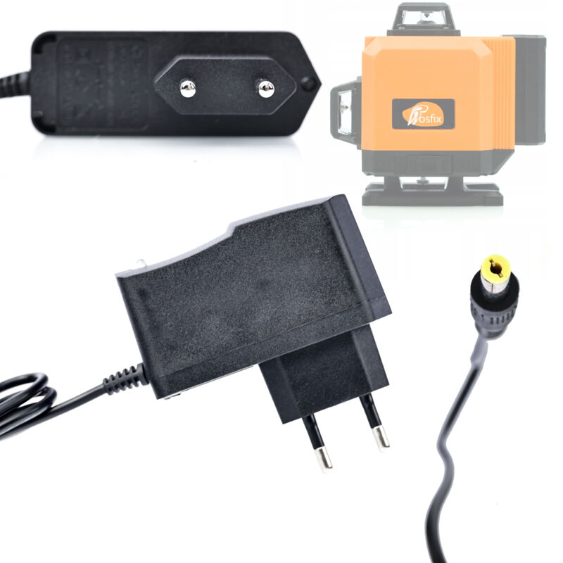 foto del prodotto caricabatterie per la batteria del livello laser rosfix