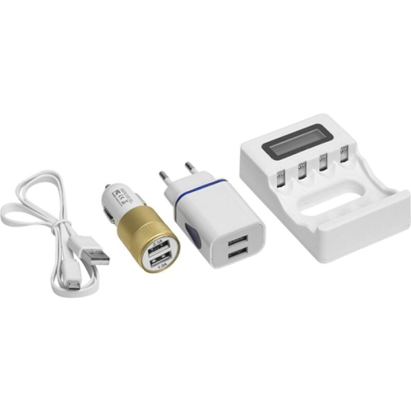 foto del prodotto caricabatterie portatile per batterie ricaricabili maurer