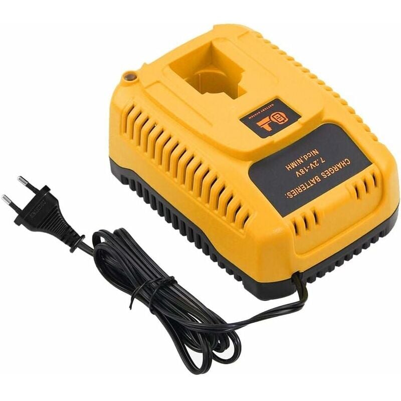 foto del prodotto caricabatterie power bank dc9310 caricabatterie sostitutivo per batteria dewalt ni cd e ni mh 7,2 v 18 v dc9096 dc9098 dc9099 dc9091 dc9071 de9057