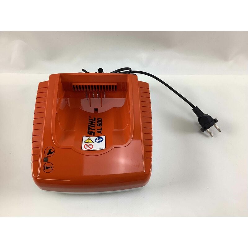 foto del prodotto caricabatterie rapido stihl al500 230 v con indicatore di carica led