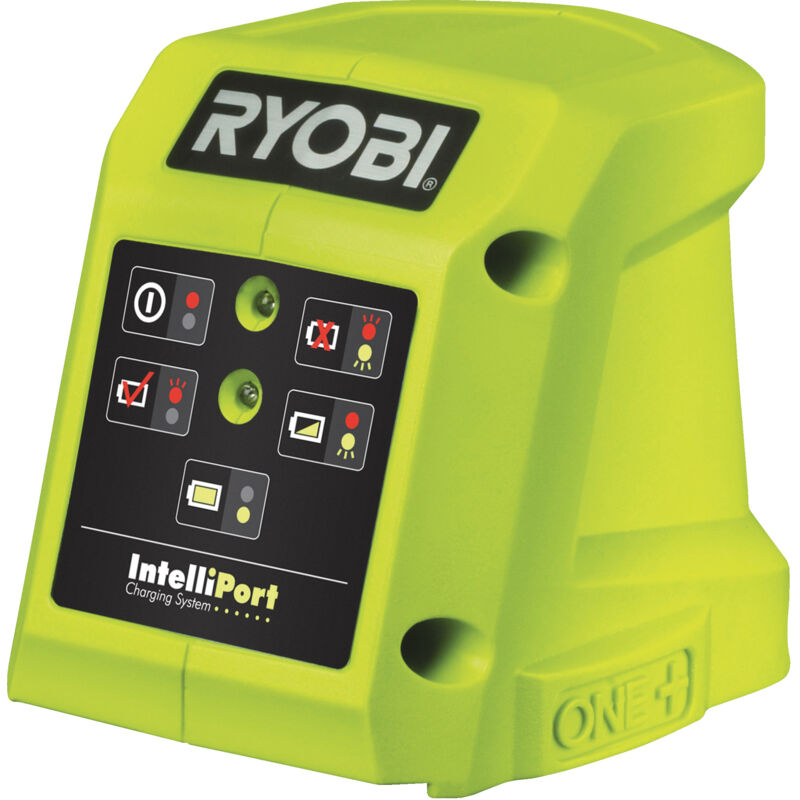 foto del prodotto caricabatterie ryobi 18v rc18115