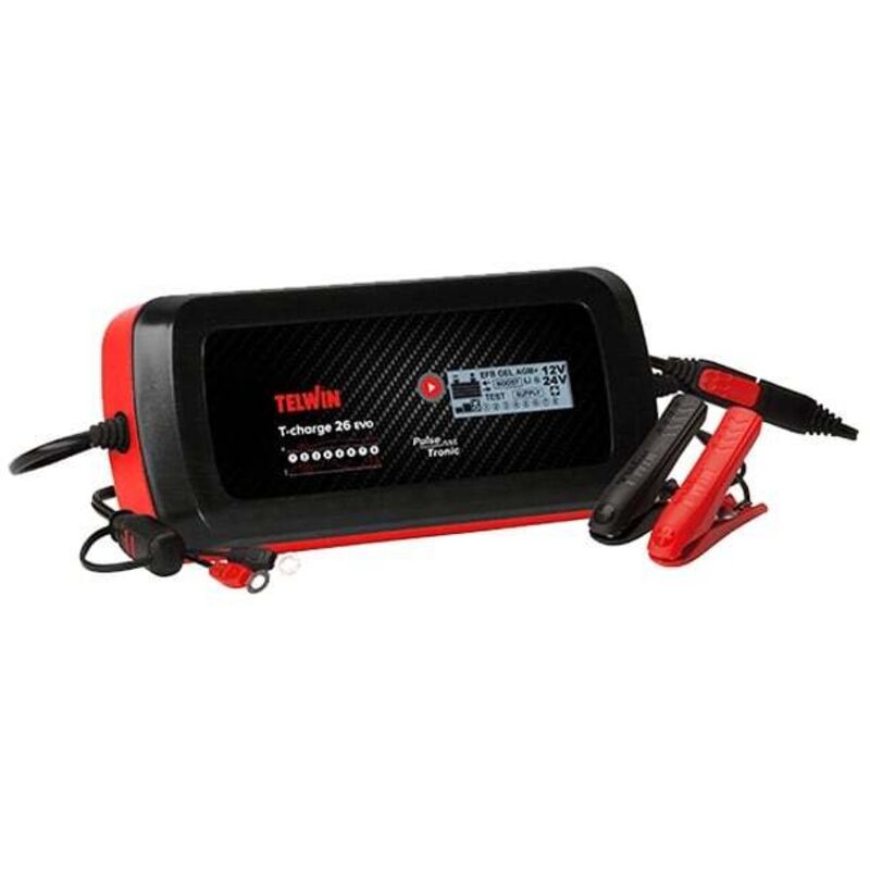 foto del prodotto caricabatterie tester telwin t charge 26 evo 807595