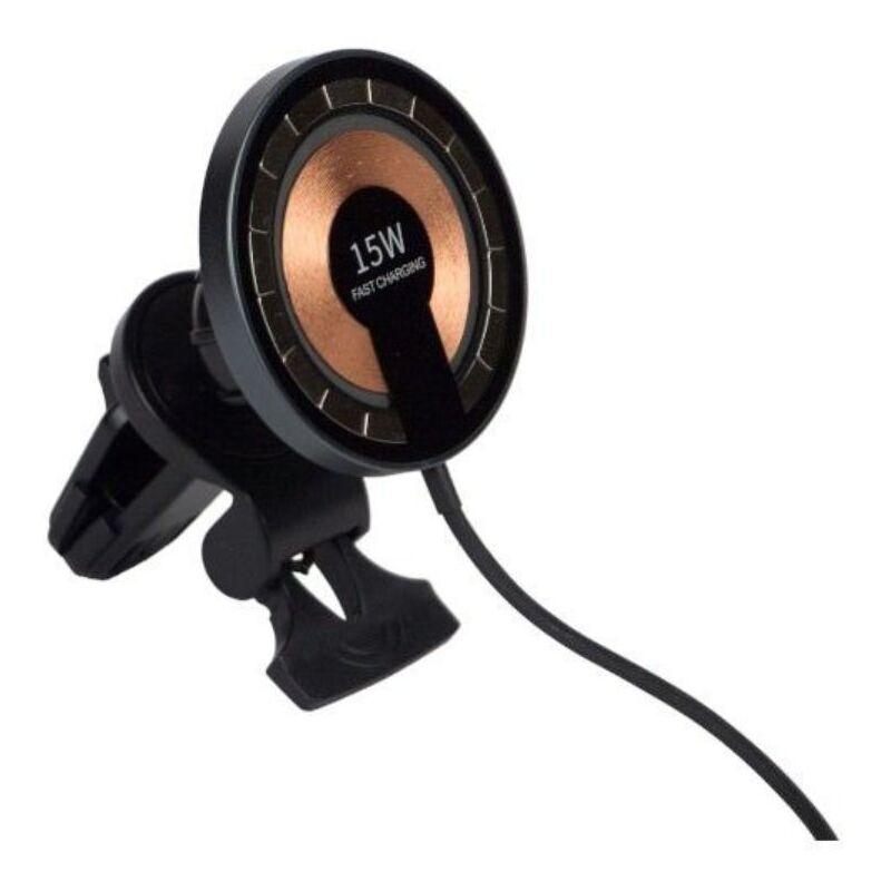 foto del prodotto caricabatterie wireless magnetico auto 15w g 1025