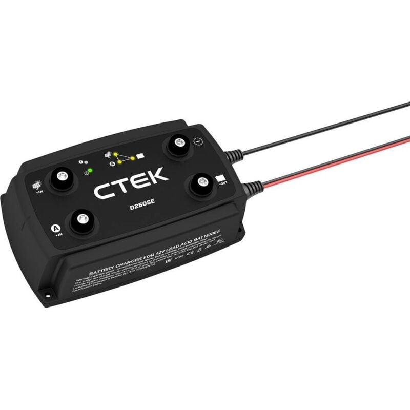 foto del prodotto caricatore automatico ctek d250se 20 a