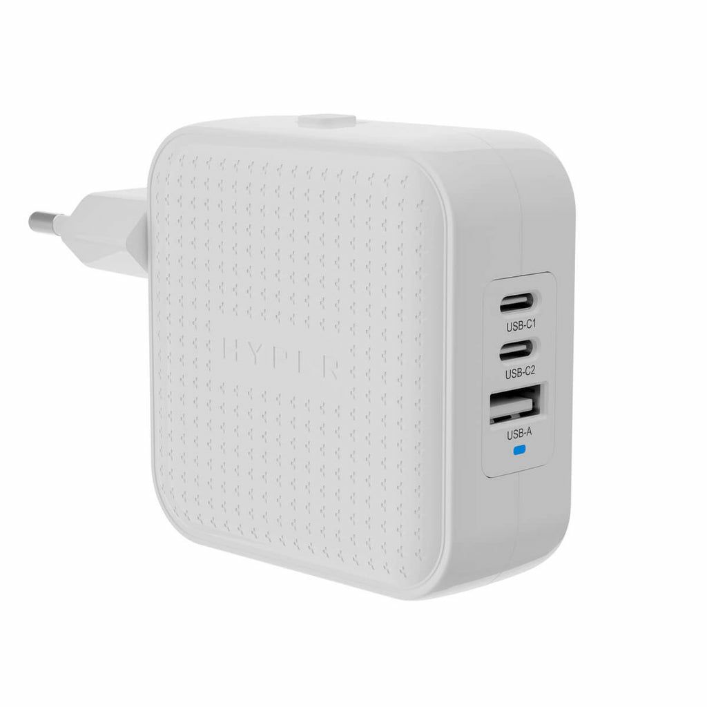 foto del prodotto caricatore da viaggio 70w hyper wh usb c gan 3c 1a bianco hj1003whwwgl