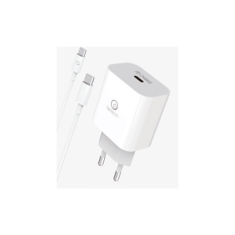 foto del prodotto caricatore rapido 20w c cavo usb c usb c