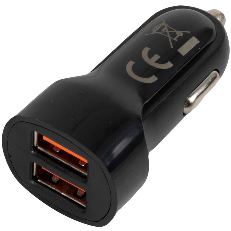 foto del prodotto caricatore universale per presa accendisigari con usb 12v