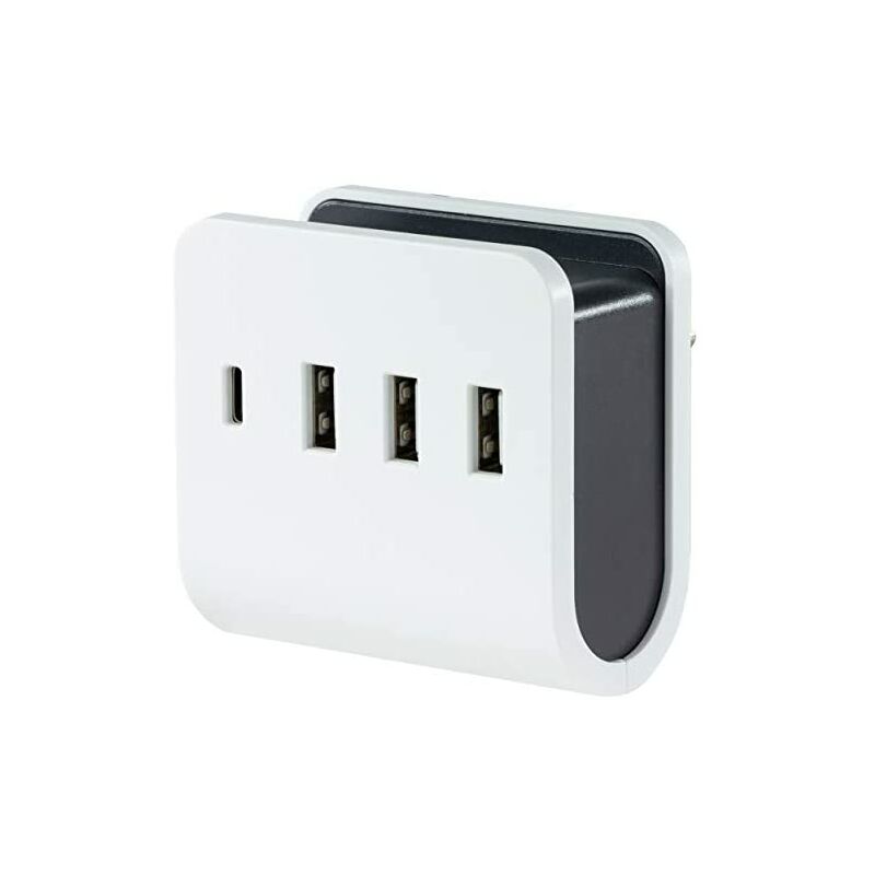 foto del prodotto caricatore usb 3x usb a 1x usb c marca rev