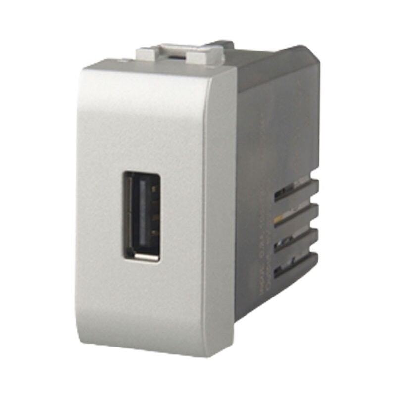 foto del prodotto caricatore usb 4box per bticino axolute tech 2.1a 4b.hc.usb