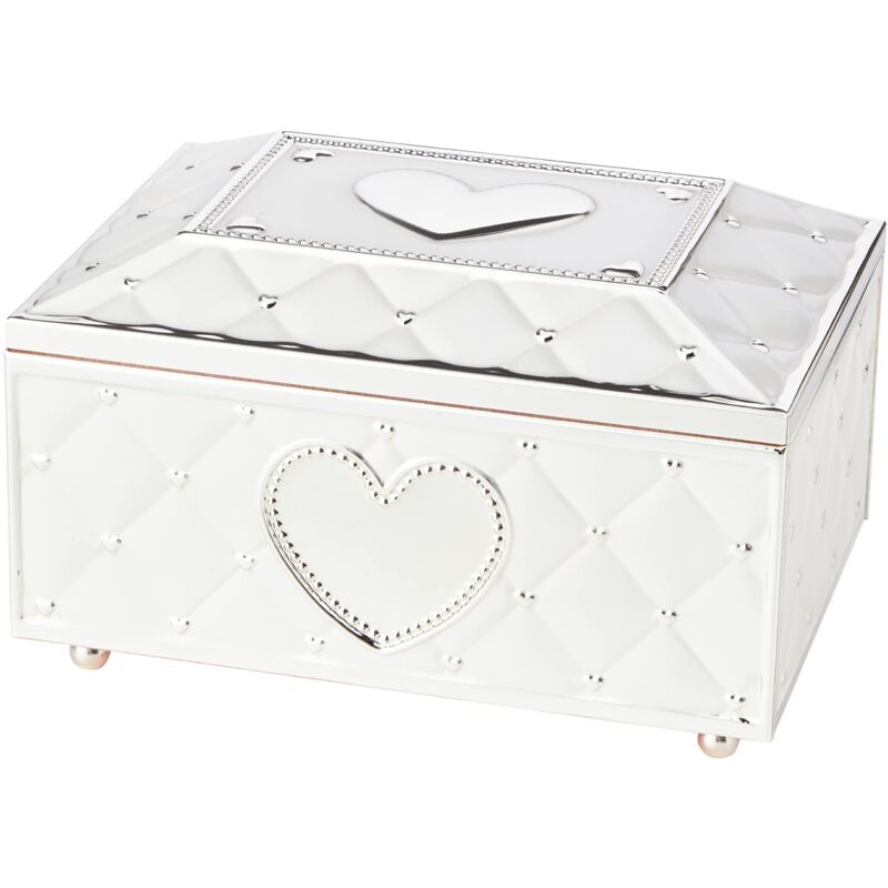 foto del prodotto carillon scatola per gioielli ballerina, argento silber , 127x179x107mm zilverstad