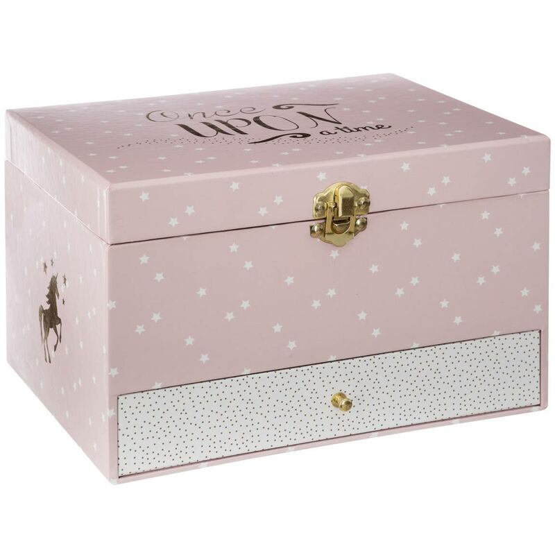 foto del prodotto carillon unicorno rosa h14cm atmosphera cr ateur d int rieur