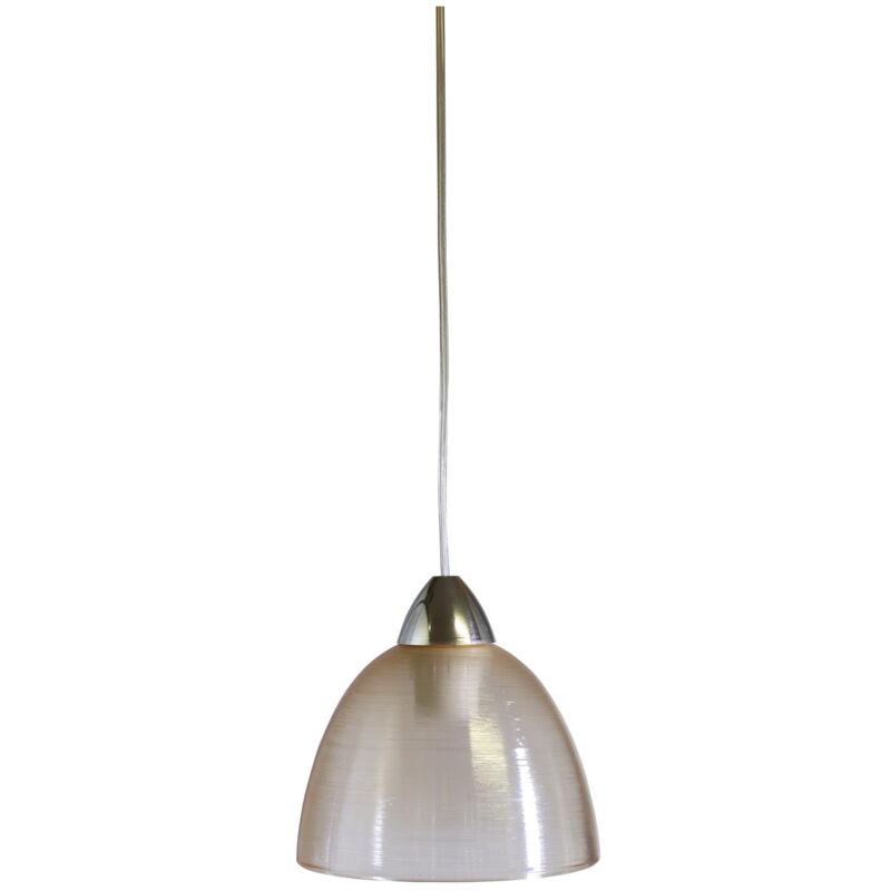 foto del prodotto carla lampadario a sospensione e27 da 1 luce 18 cm colore ametista