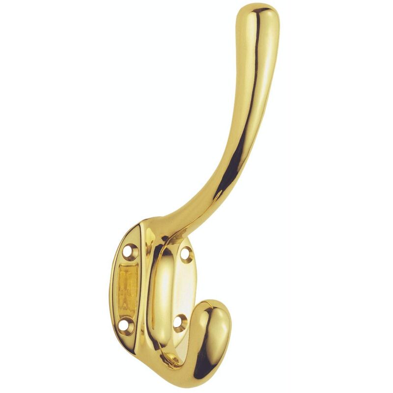 foto del prodotto carlisle brass carlisle aq25 gancio in ottone lucido, 145 mm