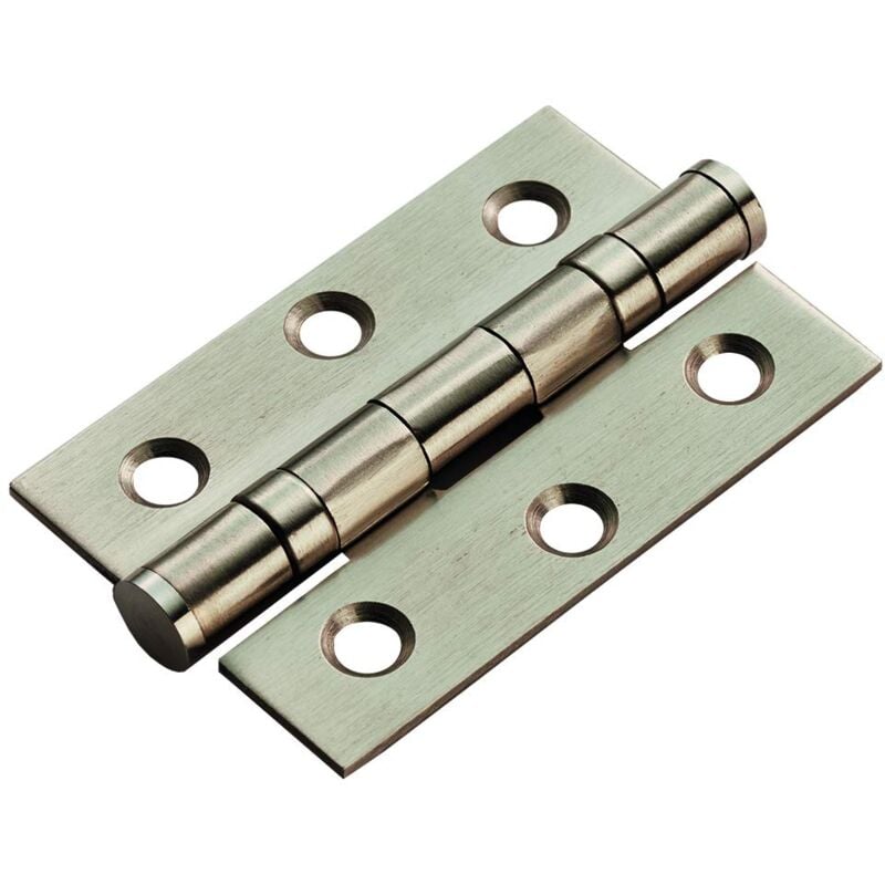 foto del prodotto carlisle hin1322snp eurospec cerniera per cuscinetti a sfera, in ottone satinato, 76 x 51 x 2 mm
