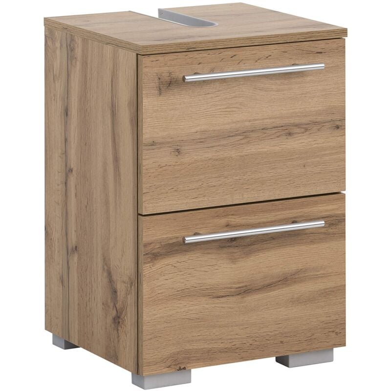 foto del prodotto carlos 148584 mobile sottolavabo, finitura rovere rustico, 40,2 x 59,1 x 35 cm schildmeyer