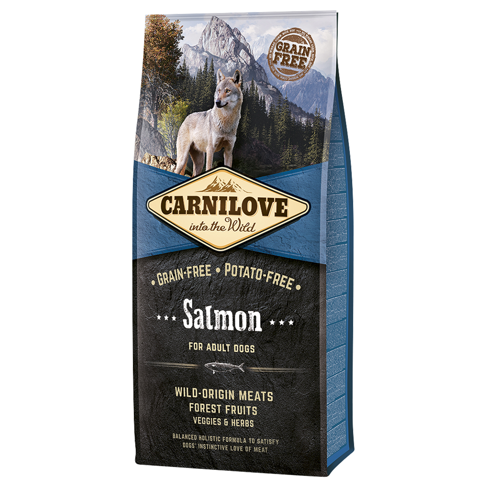 foto del prodotto carnilove adult salmone crocchette cane 12 kg
