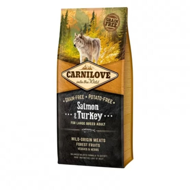 foto del prodotto carnilove canine adult lark salmon turchia 12kg