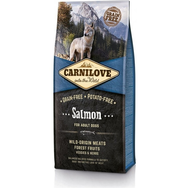 foto del prodotto carnilove salmone adulto canino 12kg