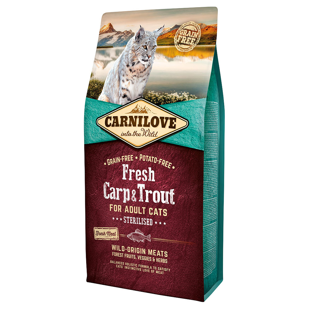 foto del prodotto carnilove sterilised carpa trota - 6 kg