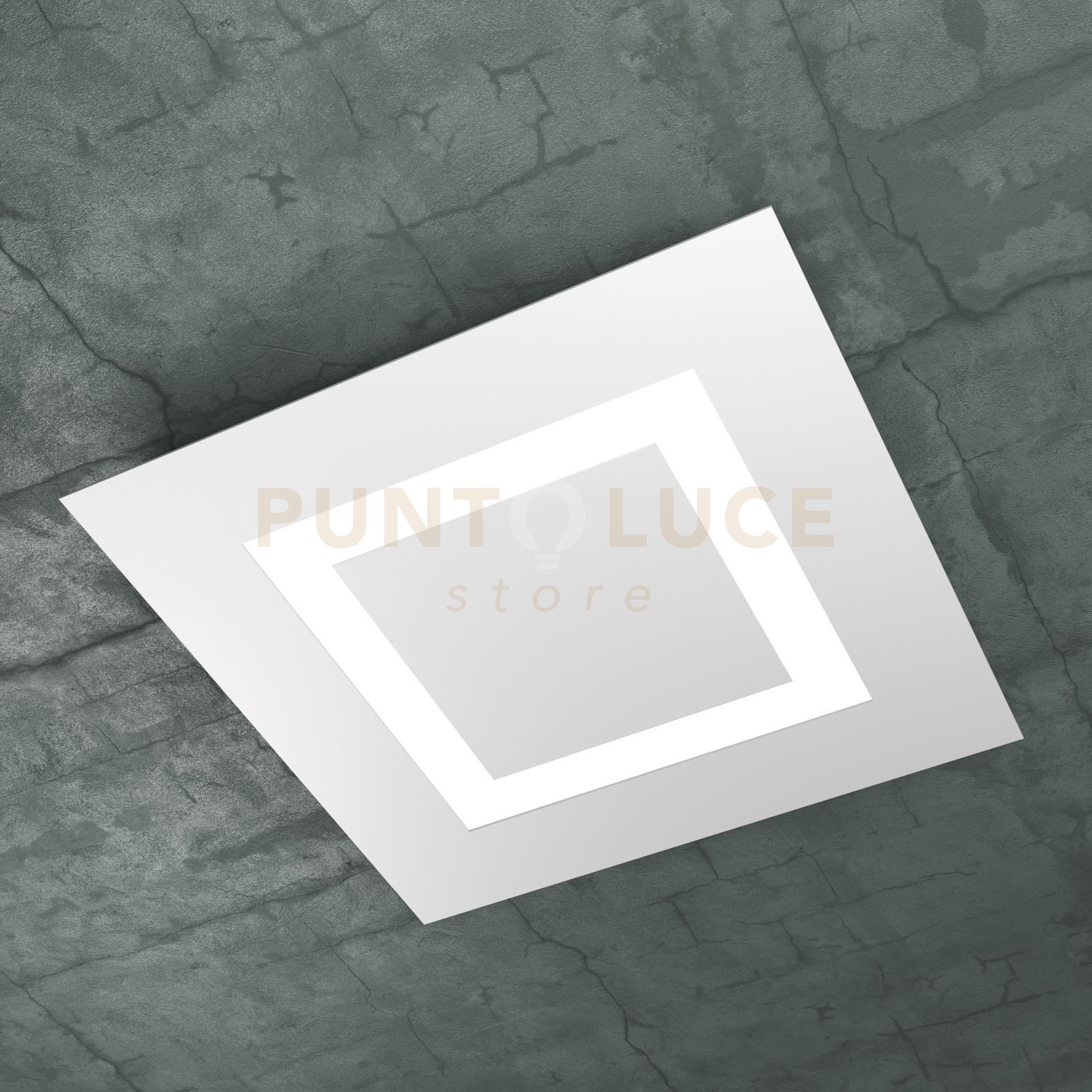 foto del prodotto carpet 50x50 4 luci bianco 1137 50 bi