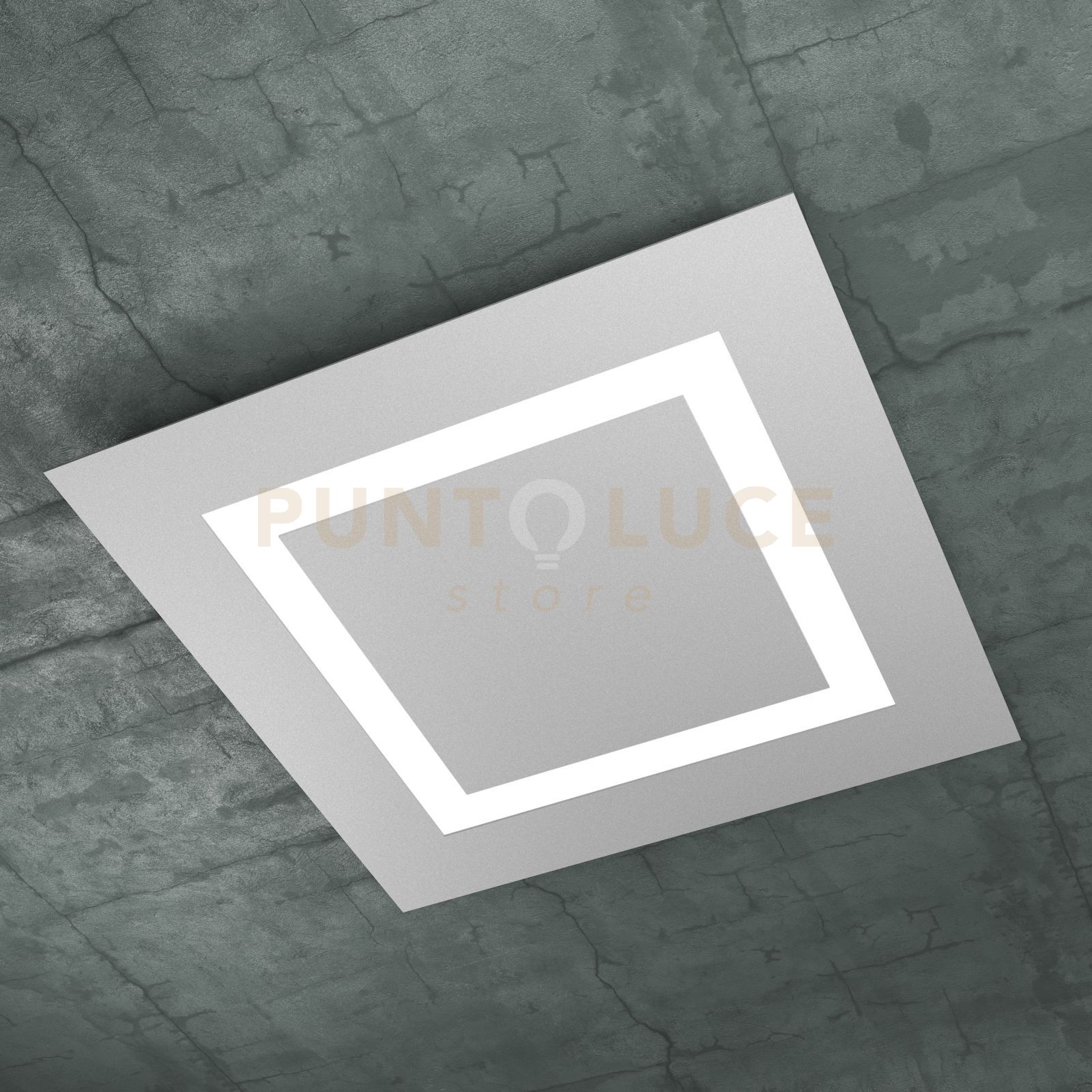 foto del prodotto carpet 60x60 4 luci grigio 1137 60 gr