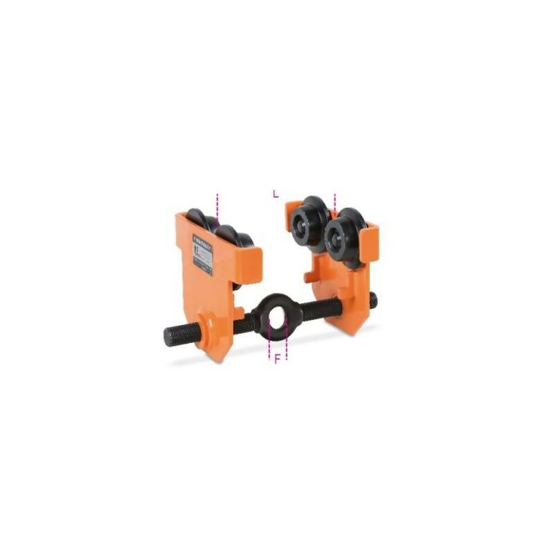 foto del prodotto carrelli di traslazione a spinta per paranchi manuali robur 8147s 0,5t