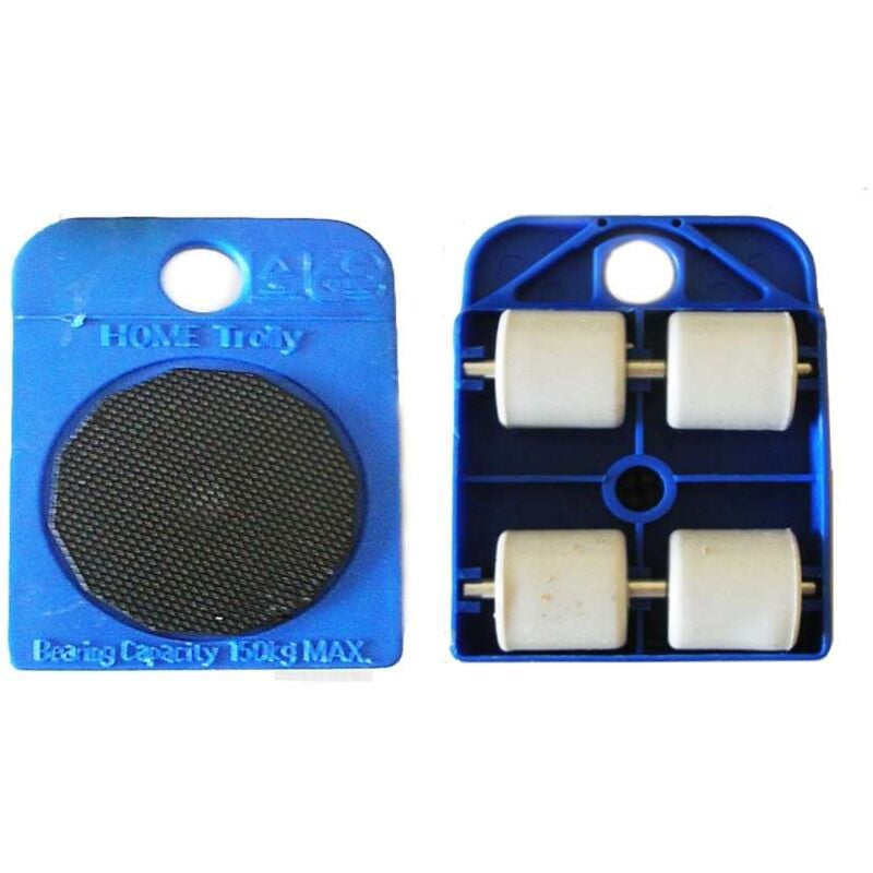 foto del prodotto carrellino transport helper rolly pvc blu piatto