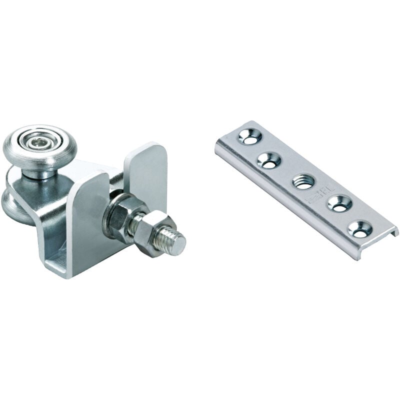 foto del prodotto carrello a 2 cuscinetti con piastra art.38 24 42 mm 24 8 ma