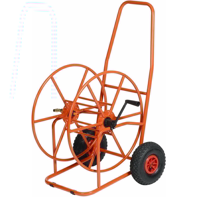 foto del prodotto carrello avvolgitubo manuale 110 mt in acciaio inox 410 rg agrati
