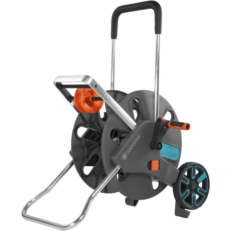 foto del prodotto carrello avvolgitubo, per max 100 m di tubo, con guidatubo cleverroll l easy 18520 20 gardena