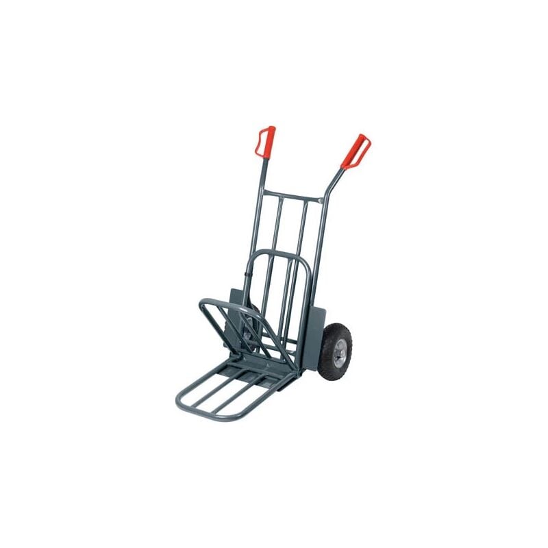 foto del prodotto carrello c pedana pieghevole ribimex 250kg grigio