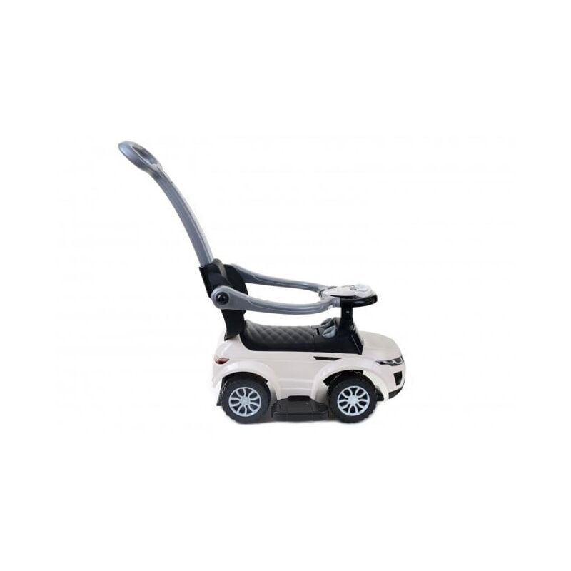 foto del prodotto carrello con barra di spinta - bianco - con protezione anticaduta