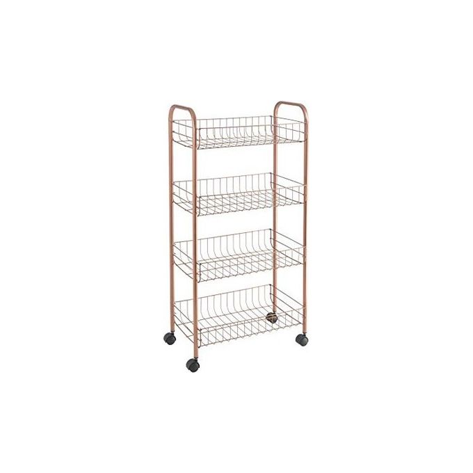 foto del prodotto carrello da cucina 4 piani ascona copper