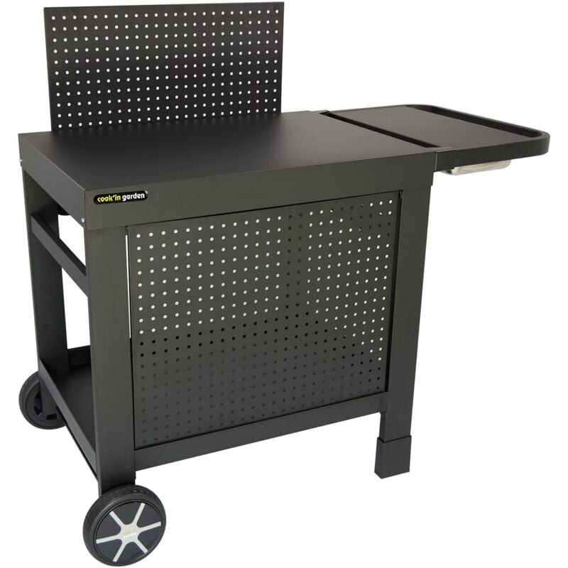 foto del prodotto carrello da giardino, reva 110 premium, montaggio semplice, dimensioni del prodotto l 121 x l 65 x h 110 cm, nero cook in garden