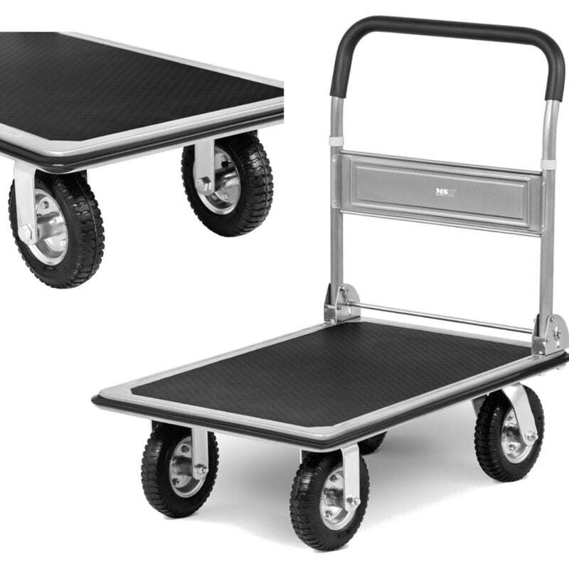 foto del prodotto carrello da magazzino pieghevole manuale, 1 lato, fino a 300 kg, 80 x 60 cm