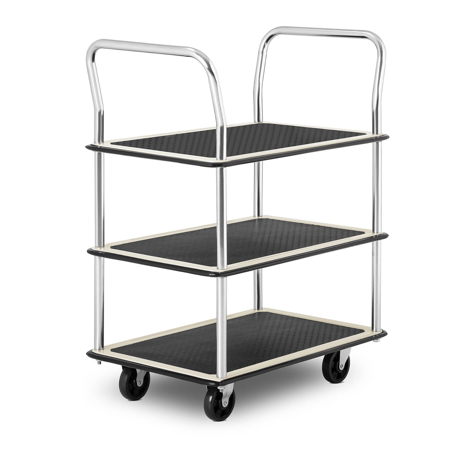 foto del prodotto carrello da movimentazione 150 kg max 3 vaschette porta attrezzi officina 14_0007232