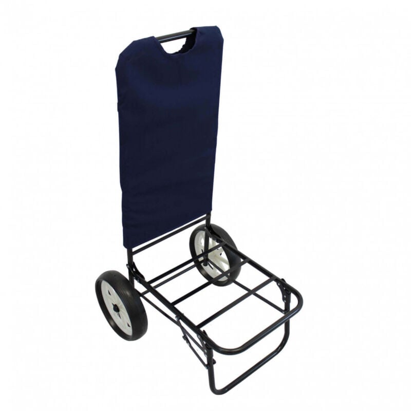 foto del prodotto carrello da spiaggia e campeggio pieghevole in acciaio,oxford cm 45x50x103 crofton