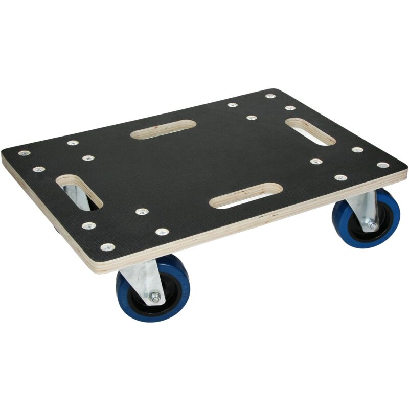 foto del prodotto carrello da trasporto mobili elettrodomestici 35 x 50 cm portata carico max. 800 kg piattaforma girevole pedana con ruote in gomma base mobile