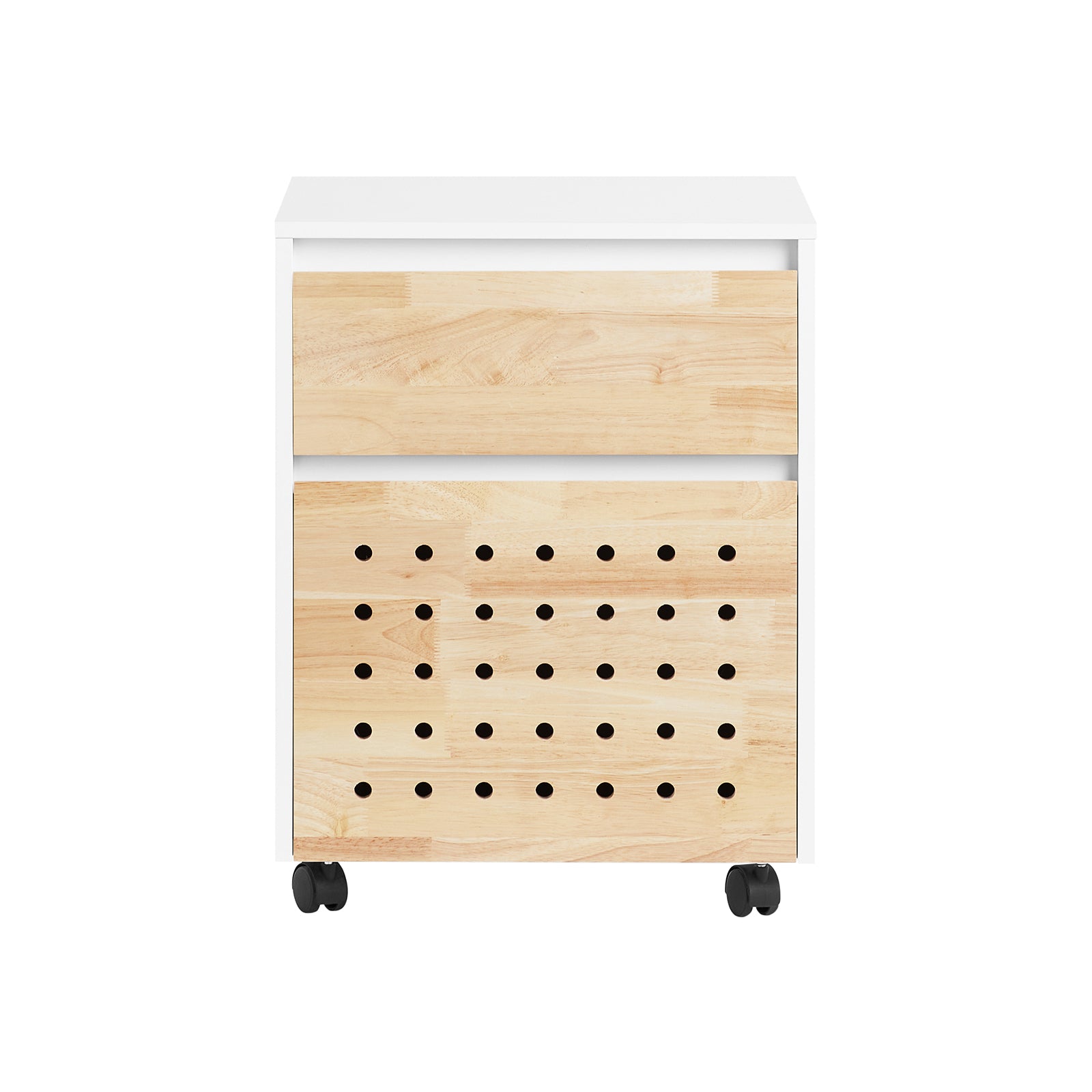 foto del prodotto carrello da ufficio armadi archivio traslabili tavolino 45x45x59cm ask06 wn